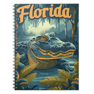 Carnet Alligator Floride Everglades