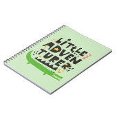 Carnet Alligator petit aventurier (Côté gauche)