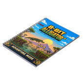 Carnet Alligator, Rétro Pixel Art 8 Bits (Côté gauche)