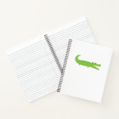 Carnet Alligator vert (Intérieur)