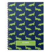 Carnet Alligators souriants amusants (Devant)