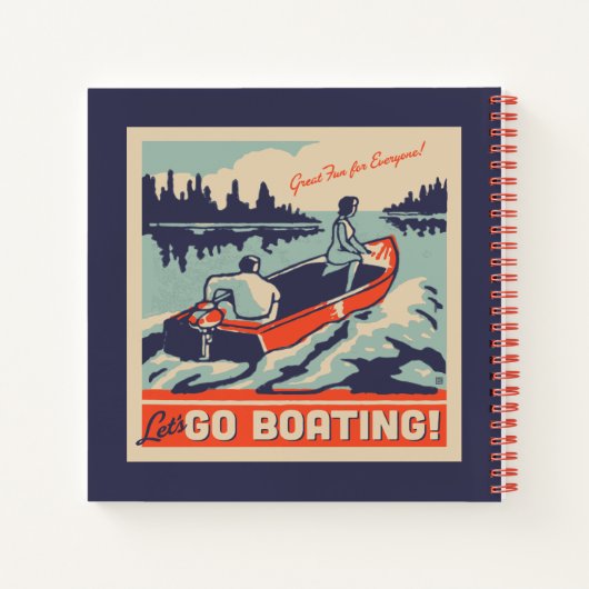 Carnet Allons en bateau (Dos)