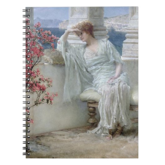 Carnet Alma-Tadema | ses yeux sont avec ses pensées ? (Devant)