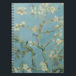 Carnet Almond Blossom : Vincent Van Gogh<br><div class="desc">Fleur d'amandes. Peint par Vincent Van Gogh en 1890. Cette image est du domaine public.</div>