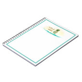 Carnet Aloha Aquarelle Île aux ananas (Côté gauche)