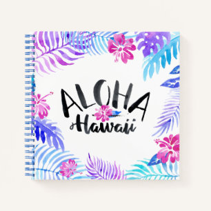 Carnet Aloha Hawaii Tropical   Ordinateur portable