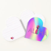 Carnet Aloha Hawaiian Ananas Holographique (Intérieur)