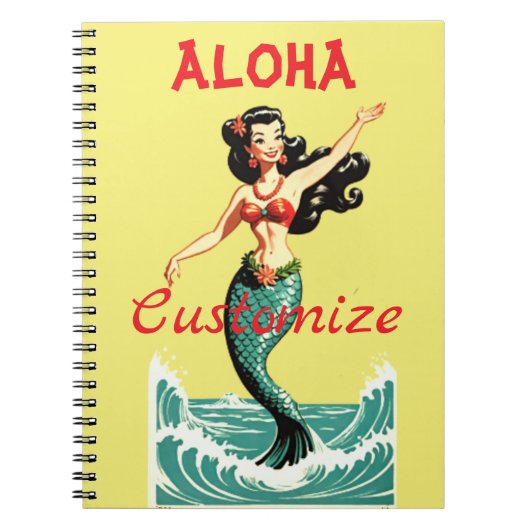 Carnet Aloha Mermaid Thunder_Thunder_Cove (Devant)
