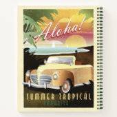 Carnet Aloha ! Paradis tropical d'été (Dos)