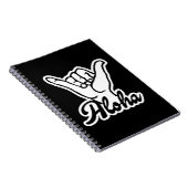 Carnet Aloha Shaka Main, Hang Loose signe (Côté Droit)