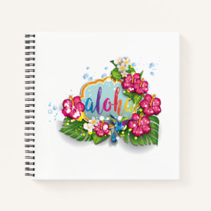 Carnet Aloha Tropical Design été