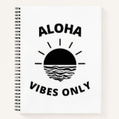 Carnet Aloha vibes only (Devant)