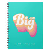 Carnet Alpha Chi Omega | Big (Devant)