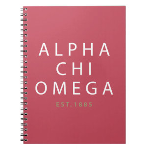 Carnet Alpha est d'Omega de Chi. 1885