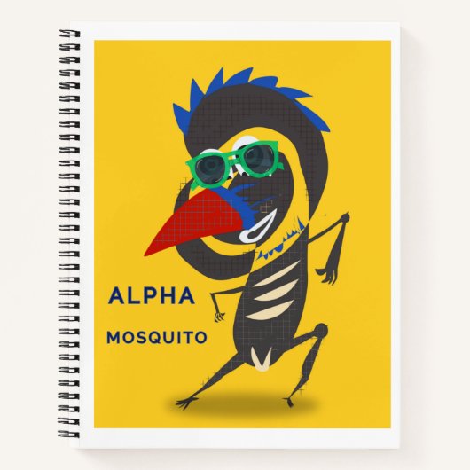 Carnet Alpha Mosquito (Devant)