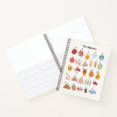 Carnet Alphabet A à Z pour enfants Esquisse et pratique (Intérieur)