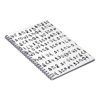 Carnet Alphabet arménien Notebook
