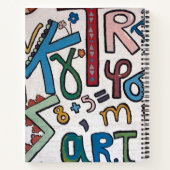 Carnet Alphabet coloré (Dos)