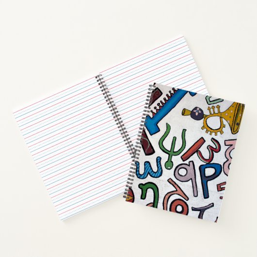 Carnet Alphabet coloré (Intérieur)