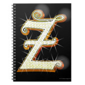 Carnet alphabet de bille Z (Devant)