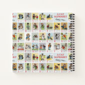 Carnet Alphabet de chat, Louis Wain (Dos)