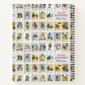 Carnet Alphabet de chat, Louis Wain (Dos)