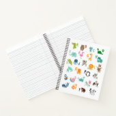Carnet Alphabet de doodle animal (Intérieur)