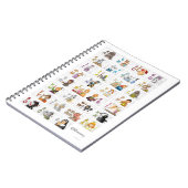 Carnet Alphabet digital allemand II (Côté gauche)