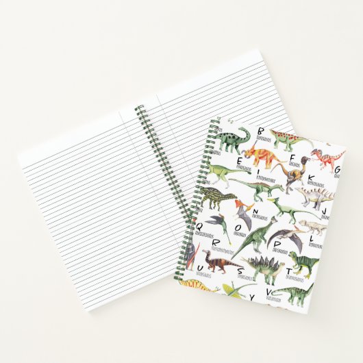 Carnet Alphabet Dinosaure (Intérieur)