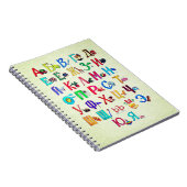 Carnet Alphabet russe avec images (Côté Droit)