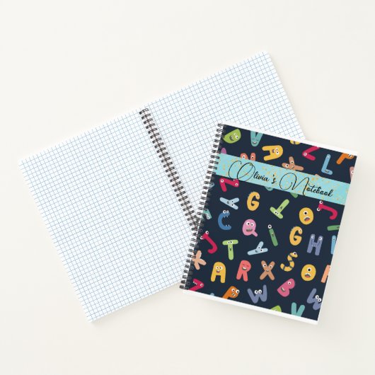 Carnet Alphabets Monster mignons (Intérieur)