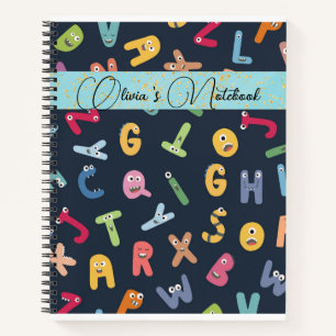 Carnet Alphabets Monster mignons