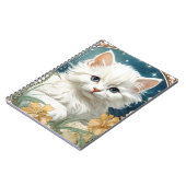 Carnet Alphonse Mucha Art Nouveau Kitten (Côté gauche)