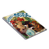 Carnet Alphonse Mucha Bieres De La Meuse (Côté Droit)