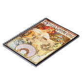 Carnet Alphonse Mucha Biscuits Lefevre-Utile (Côté gauche)