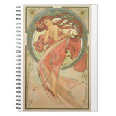 Carnet Alphonse Mucha - Danse (Devant)