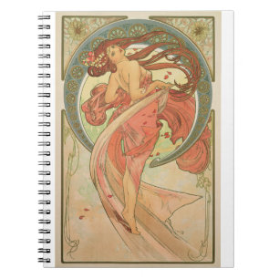 Carnet Alphonse Mucha - Danse