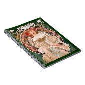 Carnet Alphonse Mucha F. Champenois (Côté Droit)