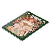 Carnet Alphonse Mucha F. Champenois (Côté gauche)