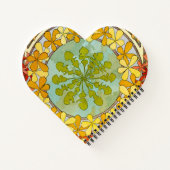 Carnet Alphonse Mucha Floral (Dos)