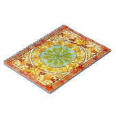 Carnet Alphonse Mucha Floral (Côté gauche)