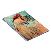 Carnet Alphonse Mucha, Les Saisons, Été (1896) (Côté Droit)
