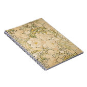 Carnet Alphonse Mucha Peonies Peony Roses Fawn 1897 (Côté Droit)