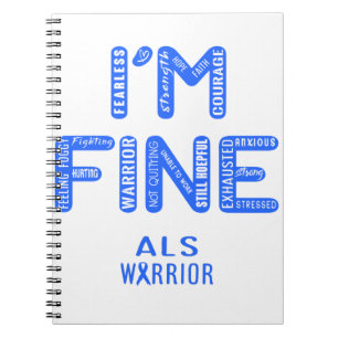 Carnet ALS Warrior - JE SUIS FIER