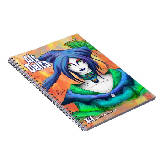 Carnet AltDelta: Spiral Notebook (Côté Droit)