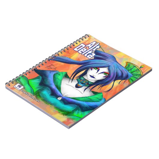 Carnet AltDelta: Spiral Notebook (Côté gauche)