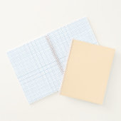 Carnet Amande blanchie (couleur solide) (Intérieur)