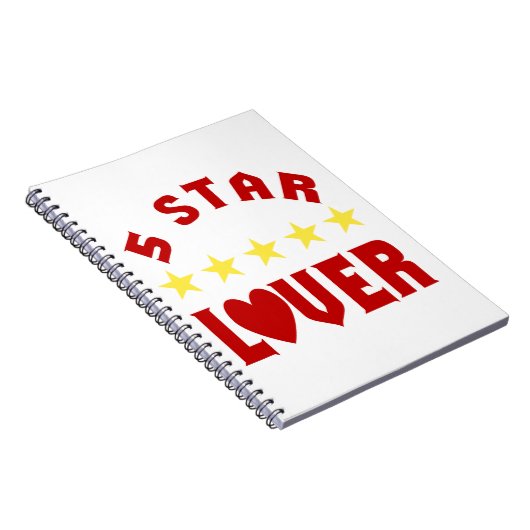 Carnet Amant 5 étoiles bleu (Côté Droit)