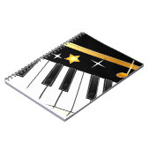 Carnet Amant de piano (Côté gauche)