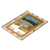 Carnet Amants sur une terrasse par un lac éclairé par la (Côté gauche)